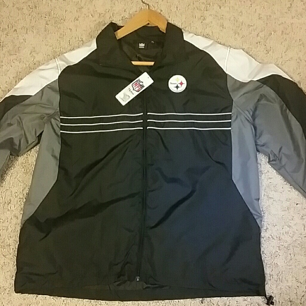 Reebok Pittsburgh Steelers Windbreaker Jacket